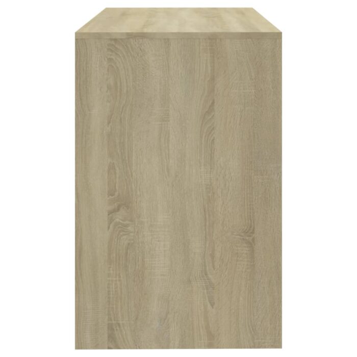 Bureau Chêne sonoma 101x50x76,5 cm Bois d'ingénierie – Image 4