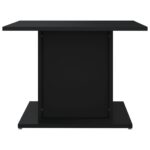 Table basse noir 55,5x55,5x40 cm bois d'ingénierie – Image 4