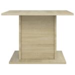 Table basse chêne sonoma 55,5x55,5x40 cm bois d'ingénierie – Image 4