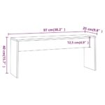 Ensemble à manger 3 pcs Sonoma gris Bois d'ingénierie – Image 9