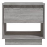 Tables de chevet 2 pcs Sonoma gris 45x34x44cm Bois d'ingénierie – Image 5