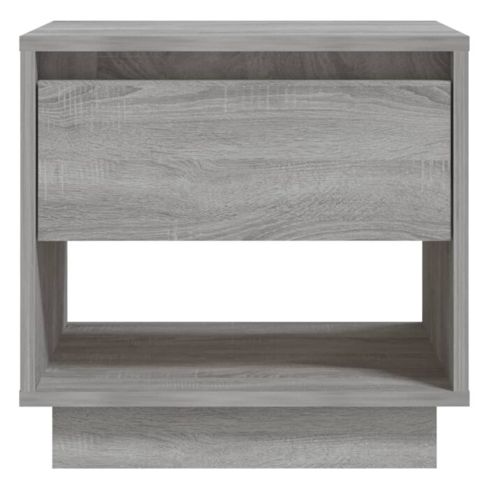 Tables de chevet 2 pcs Sonoma gris 45x34x44cm Bois d'ingénierie – Image 5
