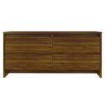 Table basse Chêne marron 90x50x41,5 cm Bois d'ingénierie – Image 3