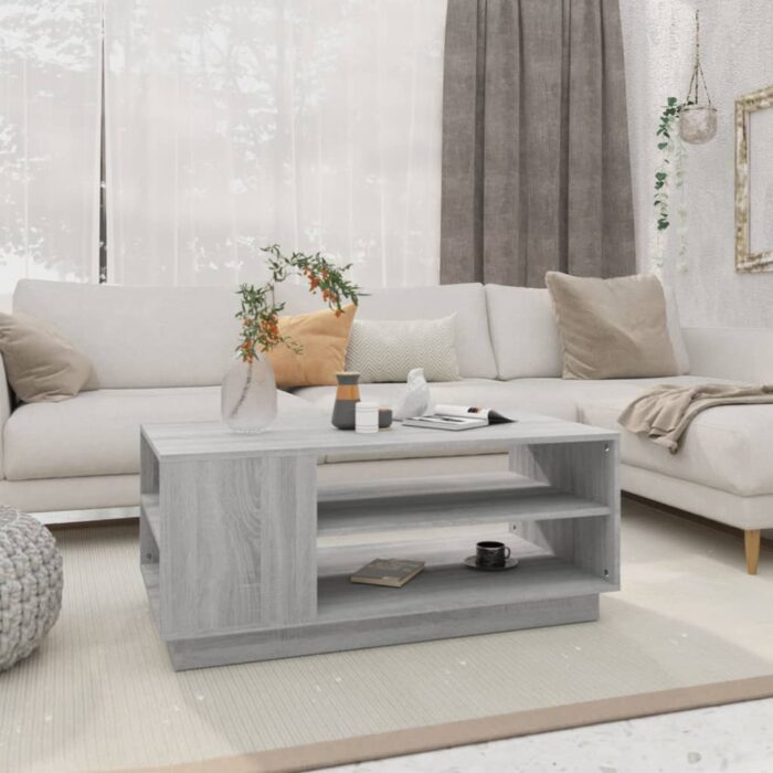 VXL8720286837689_m_en_hd_1.jpg Table basse sonoma gris 102x55x43 cm bois d'ingénierie – Image 1