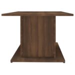Table basse chêne marron 102x55,5x40 cm bois d'ingénierie – Image 4