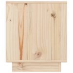 Table de chevet 40x34x40 cm Bois de pin solide – Image 4