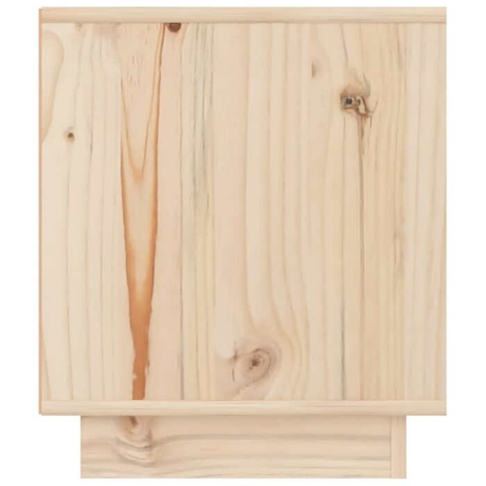 Table de chevet 40x34x40 cm Bois de pin solide – Image 4