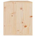 Armoires murales 2 pcs 45x30x35 cm Bois de pin massif – Image 5