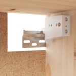 Armoires murales 2 pcs 45x30x35 cm Bois de pin massif – Image 8