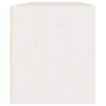 Armoires murales 2 pcs Blanc 45x30x35 cm Bois de pin massif – Image 5