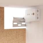Armoires murales 2 pcs Blanc 80x30x35 cm Bois de pin massif – Image 8