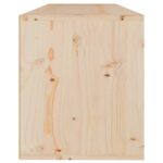 Armoire murale 100x30x35 cm Bois de pin massif – Image 4