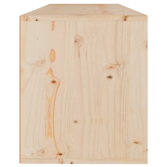 Armoire murale 100x30x35 cm Bois de pin massif – Image 4
