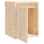 Armoire murale 30x30x40 cm Bois de pin massif – Image 5