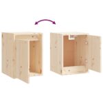 Armoire murale 30x30x40 cm Bois de pin massif – Image 6