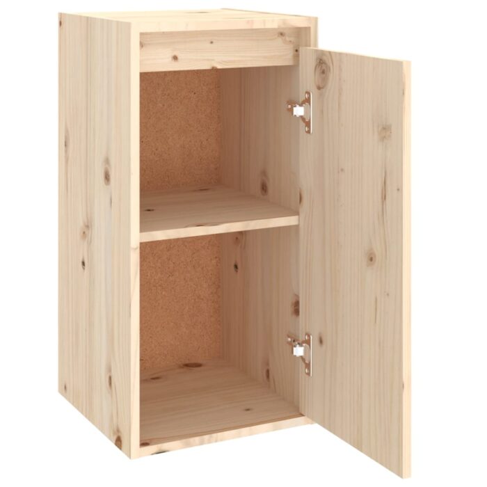 Armoire murale 30x30x60 cm Bois de pin massif – Image 5