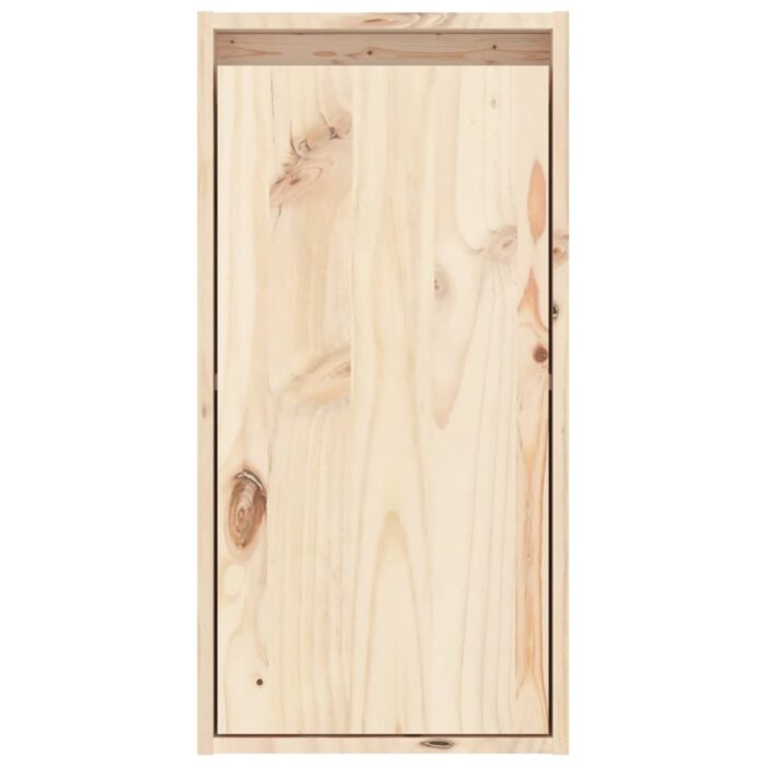 Armoires murales 2 pcs 30x30x60 cm Bois de pin massif – Image 5