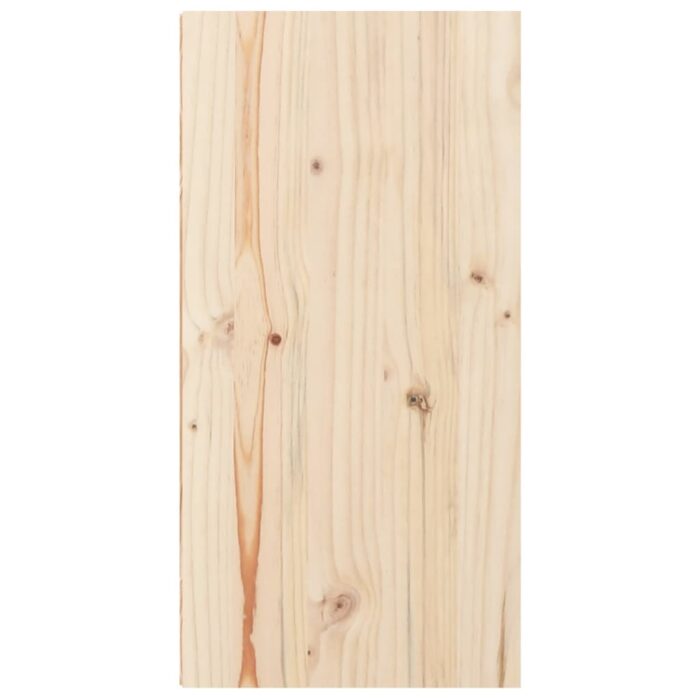 Armoires murales 2 pcs 30x30x60 cm Bois de pin massif – Image 6