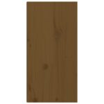 Armoire murale Marron miel 30x30x60 cm Bois de pin massif – Image 5