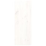Armoire murale Blanc 30x30x80 cm Bois de pin massif – Image 5