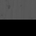 Armoire murale Gris 30x30x80 cm Bois de pin massif – Image 7