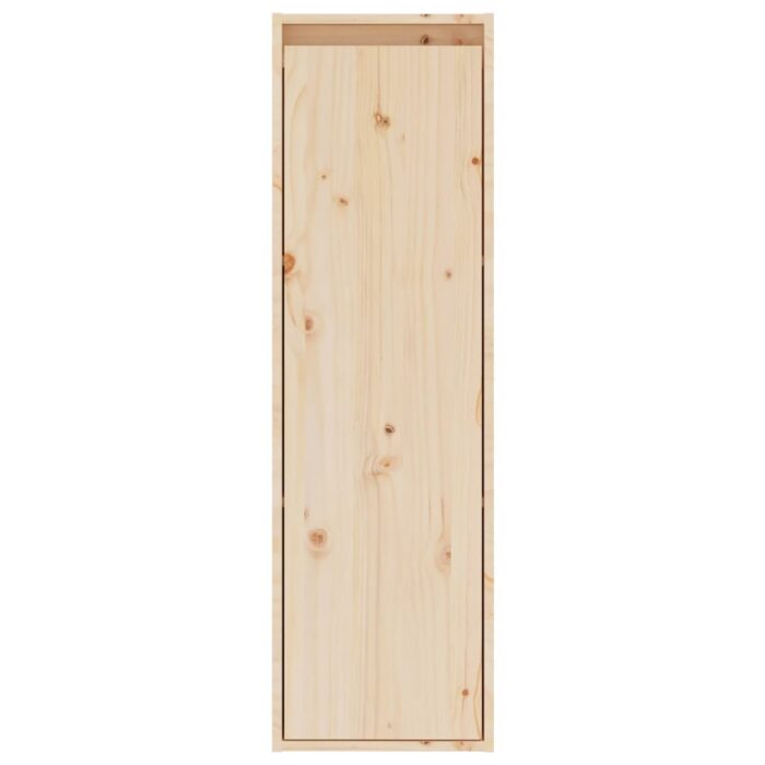 Armoires murales 2 pcs 30x30x100 cm Bois de pin massif – Image 2