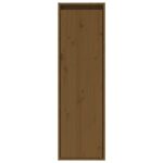 Armoires murales 2 pcs Marron miel 30x30x100 cm Pin massif – Image 2