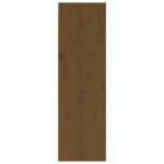 Armoires murales 2 pcs Marron miel 30x30x100 cm Pin massif – Image 3