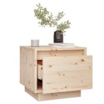 Tables de chevet 2 pcs 35x34x32 cm Bois de pin solide – Image 2