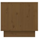 Table de chevet Marron miel 35x34x32 cm Bois de pin solide – Image 5