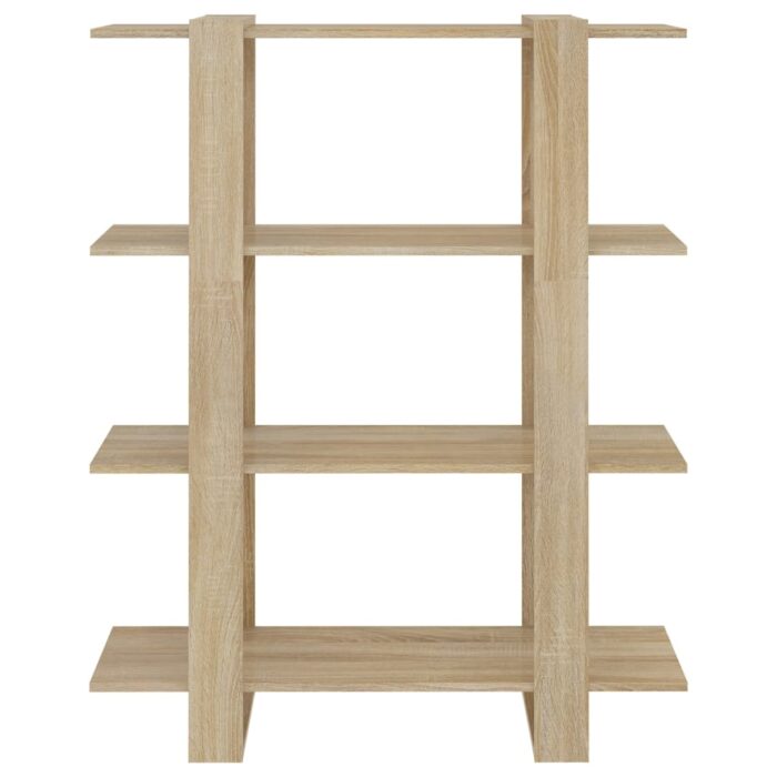 Bibliothèque/Séparateur de pièce Chêne Sonoma 100x30x123,5 cm – Image 3