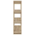 Bibliothèque/Séparateur de pièce Chêne Sonoma 100x30x123,5 cm – Image 4