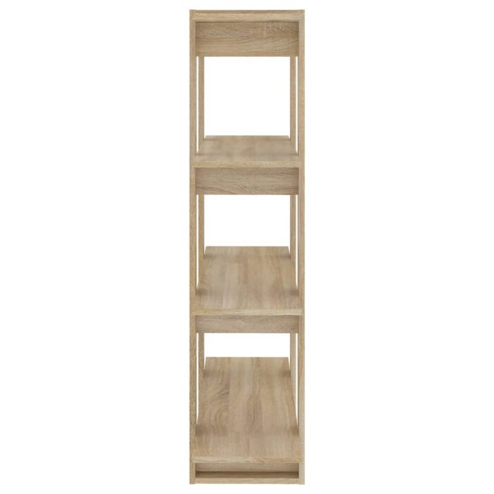 Bibliothèque/Séparateur de pièce Chêne Sonoma 100x30x123,5 cm – Image 4