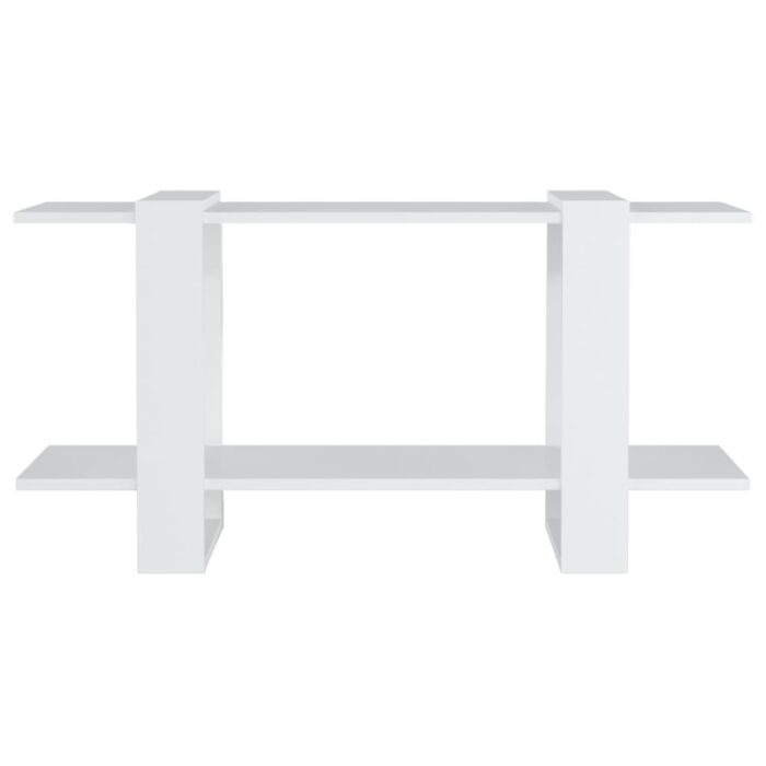 Bibliothèque Blanc 100x30x51 cm Bois d'ingénierie – Image 2