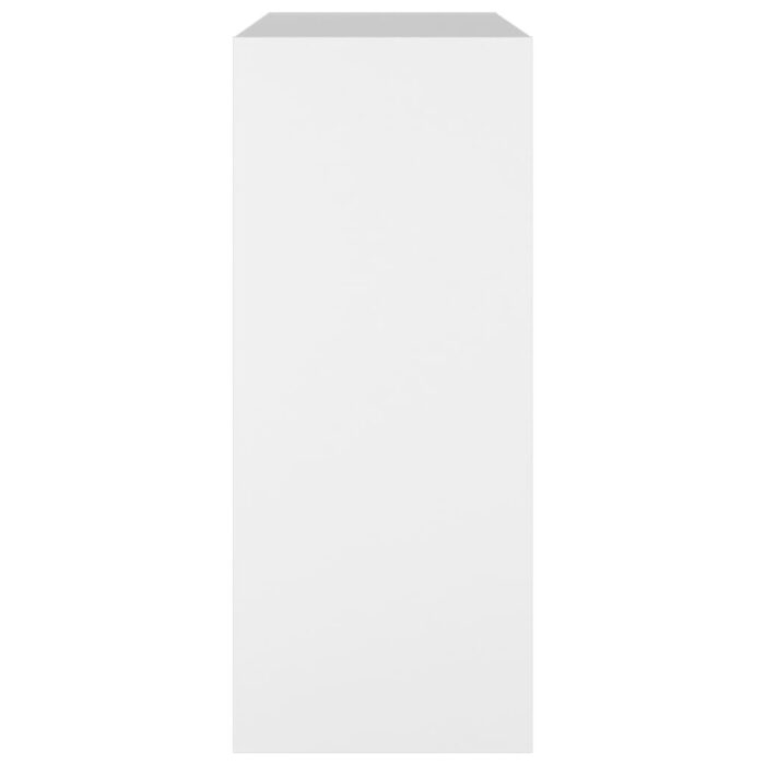 Bibliothèque/Séparateur de pièce Blanc 80x30x72 cm – Image 4