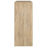 Bibliothèque/Séparateur de pièce chêne sonoma 80x30x72 cm – Image 4