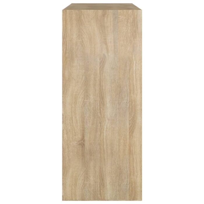 Bibliothèque/Séparateur de pièce chêne sonoma 80x30x72 cm – Image 4
