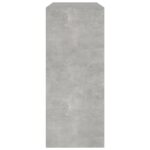 Bibliothèque/Séparateur de pièce Gris béton 80x30x72 cm – Image 4
