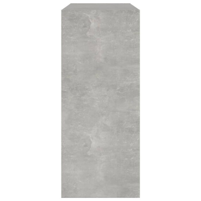 Bibliothèque/Séparateur de pièce Gris béton 80x30x72 cm – Image 4