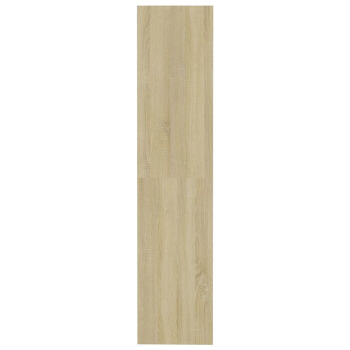 Bibliothèque/Séparateur de pièce Chêne sonoma bois d'ingénierie – Image 4