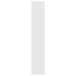 Bibliothèque/Séparateur de pièce Blanc bois d'ingénierie – Image 4