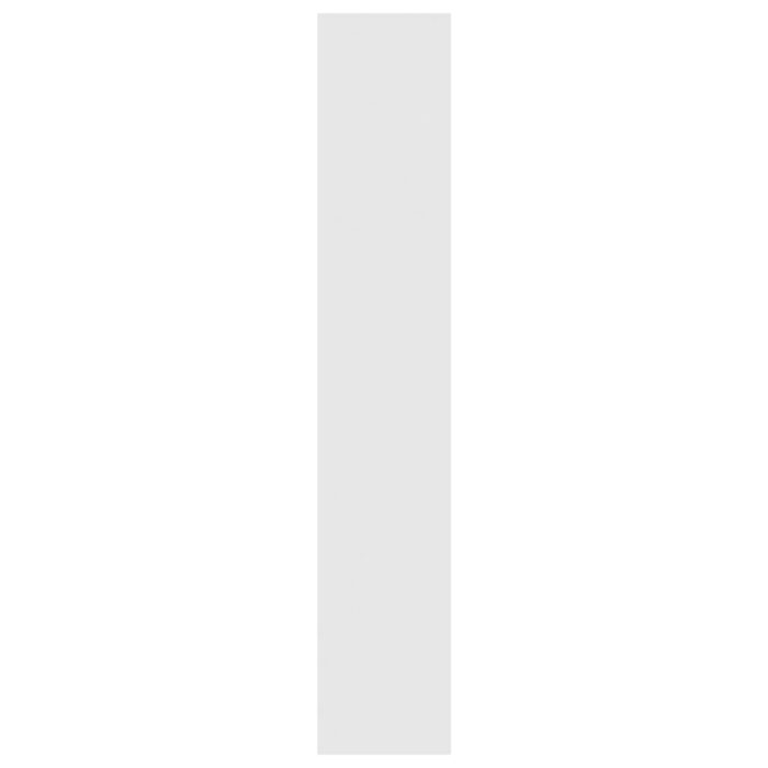 Bibliothèque/Séparateur de pièce Blanc bois d'ingénierie – Image 4