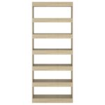 Bibliothèque/Séparateur de pièce Chêne sonoma Bois d'ingénierie – Image 3