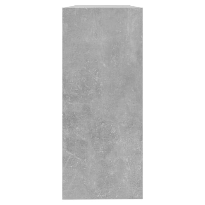 Bibliothèque/Séparateur de pièce Gris béton 100x30x72 cm – Image 4