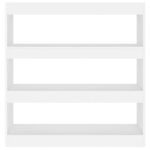 Bibliothèque/Séparateur de pièce Blanc 100x30x103 cm – Image 3