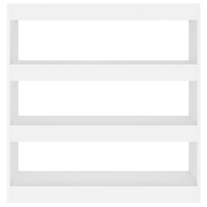 Bibliothèque/Séparateur de pièce Blanc 100x30x103 cm – Image 3