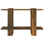 Bibliothèque/Séparateur de pièce Chêne fumé 80x30x51 cm – Image 3