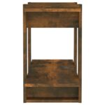 Bibliothèque/Séparateur de pièce Chêne fumé 80x30x51 cm – Image 4