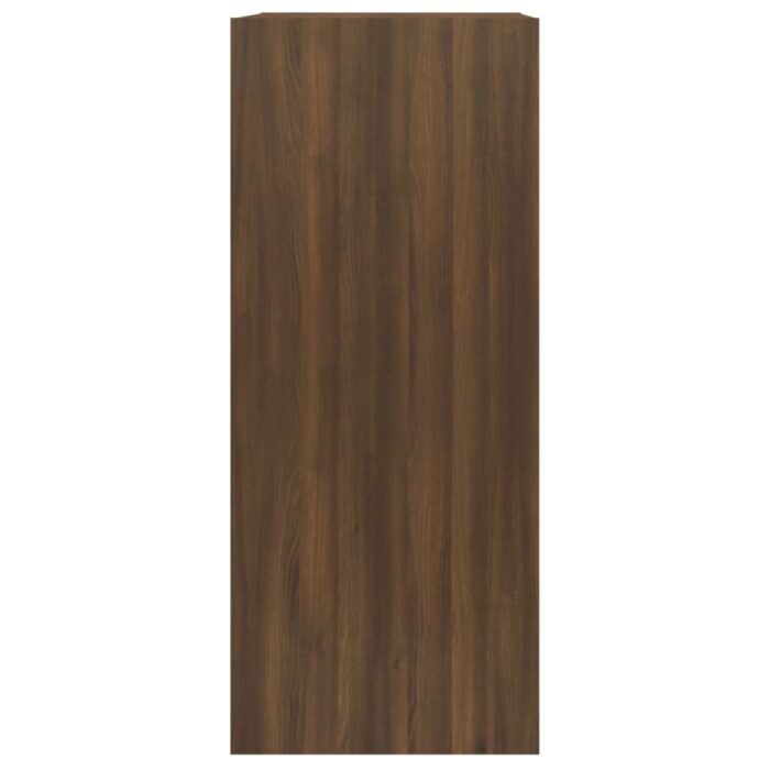 Bibliothèque/Séparateur de pièce Chêne Marron 40x30x72 cm – Image 4