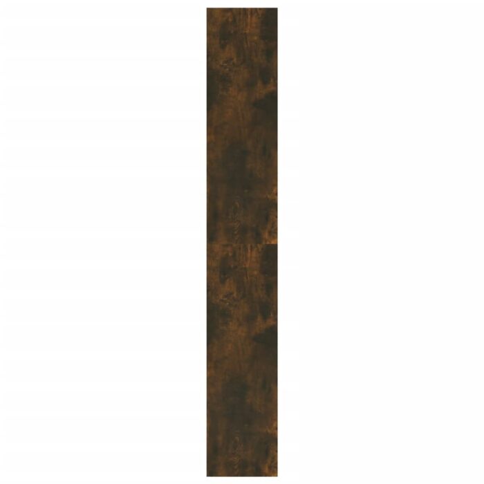 Bibliothèque/Séparateur de pièce Chêne fumé Bois d'ingénierie – Image 4